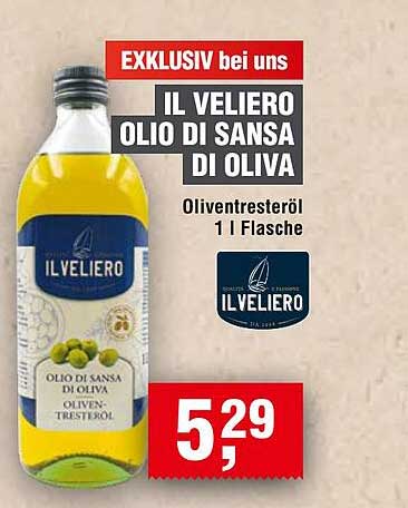 IL VELIERO OLIO DI SANSA DI OLIVA