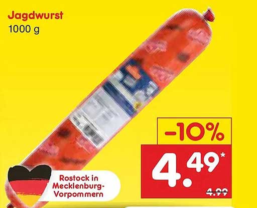 Jagdwurst 1000 g