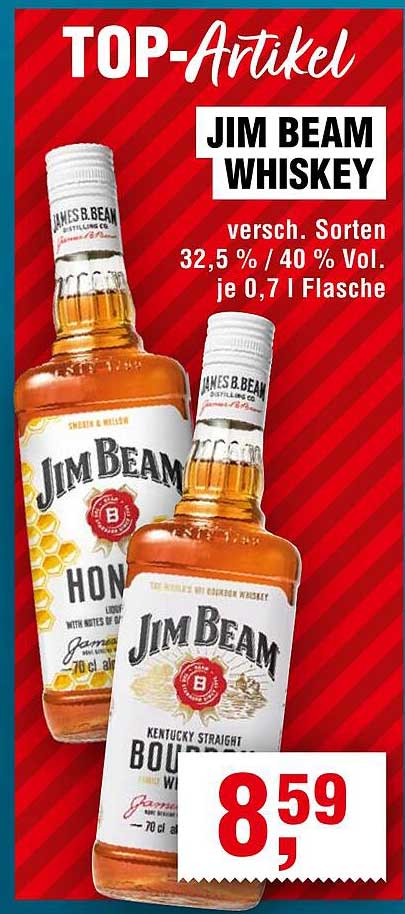 JIM BEAM WHISKEY