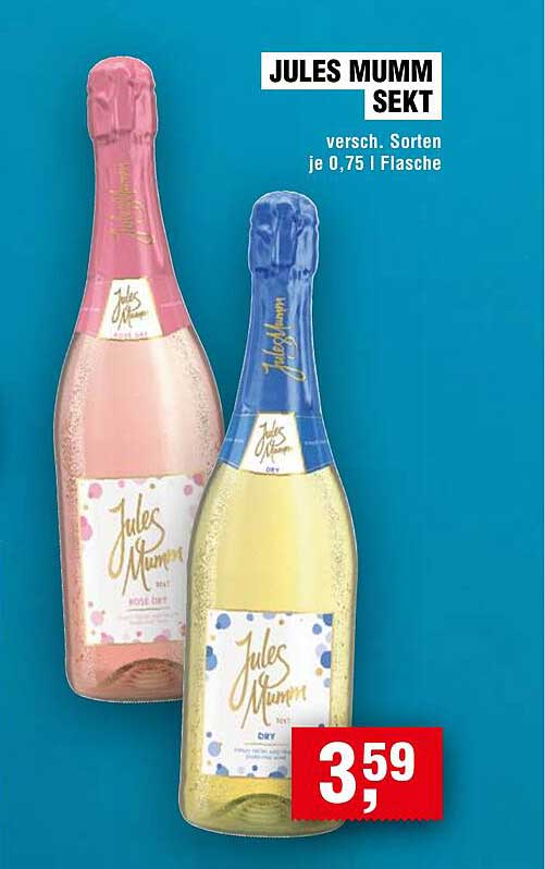 JULES MUMM SEKT