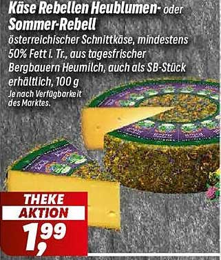 Käse Rebellen Heublumen- oder SommerRebell