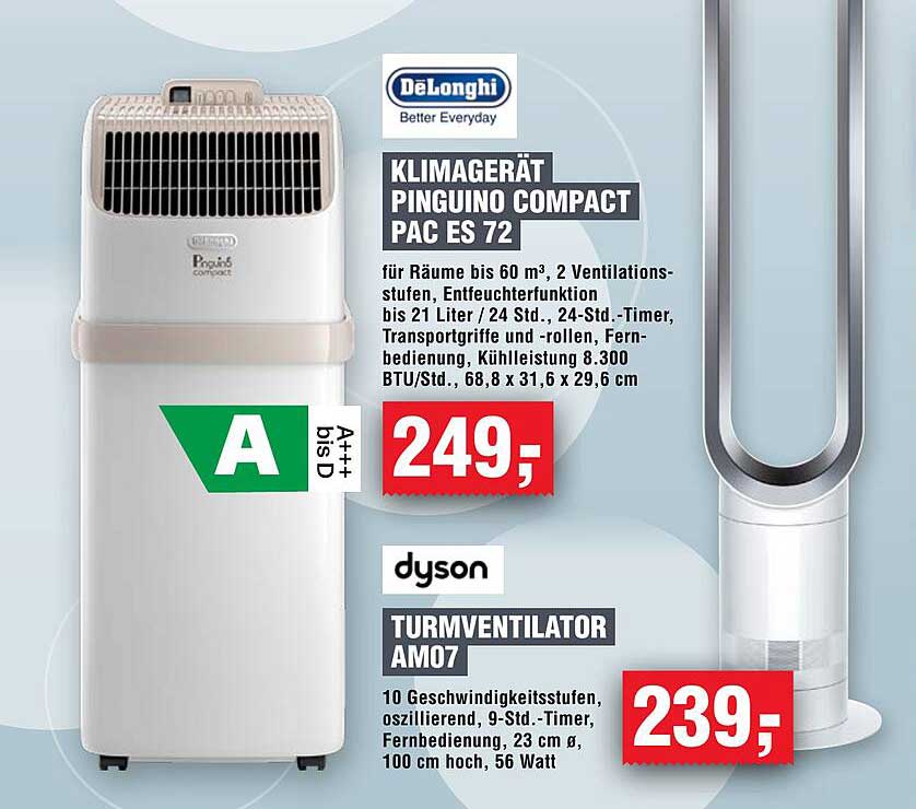 KLIMAGERÄT PINGUINO COMPACT PAC ES 72