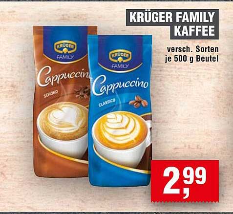 KRÜGER FAMILY KAFFEE