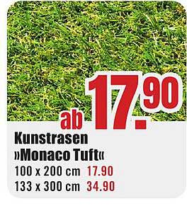 Kunstrasen »Monaco Tuft«