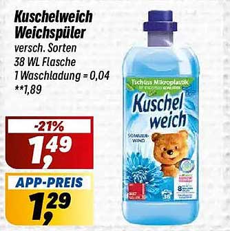 Kuschelweich Weichspüler