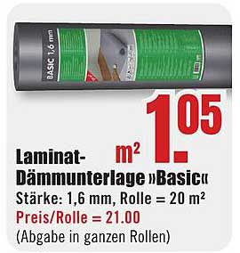 Laminat-Dämmunterlage »Basic«