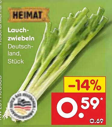 Lauchzwiebeln Deutschland, Stück