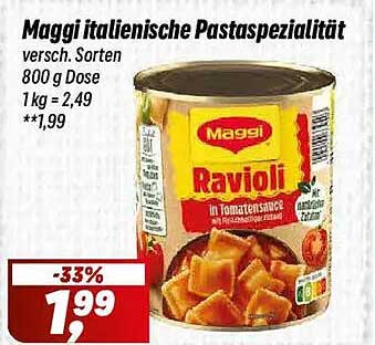 Maggi italienische Pastaspezialität