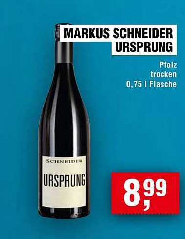 MARKUS SCHNEIDER URSPRUNG