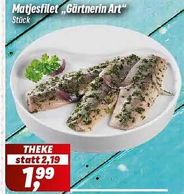 Matjesfilet „Gärtnerin Art“