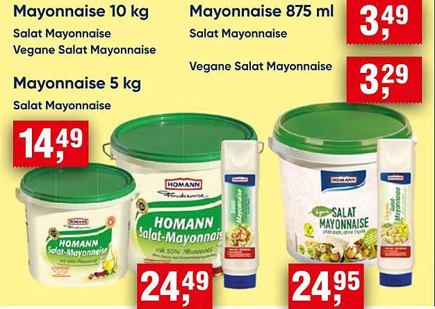 Mayonnaise 10 kg