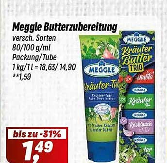 Meggle Butterzubereitung