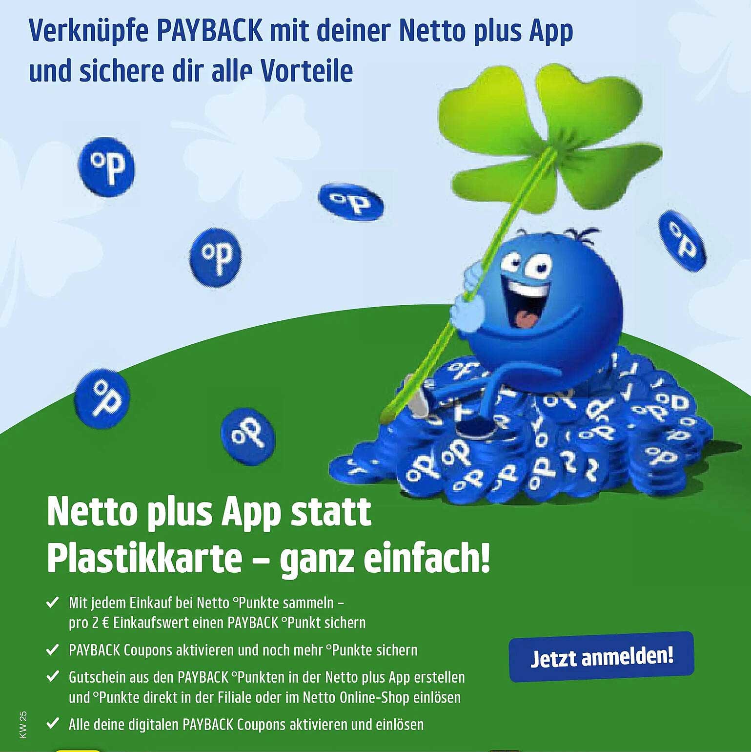 Netto plus App statt Plastikkarte – ganz einfach!