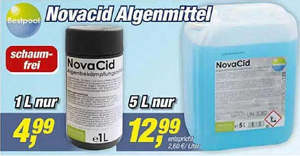 Novacid Algenmittel