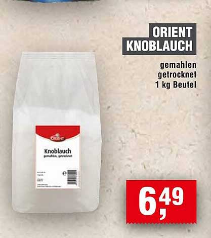 ORIENT KNOBLAUCH