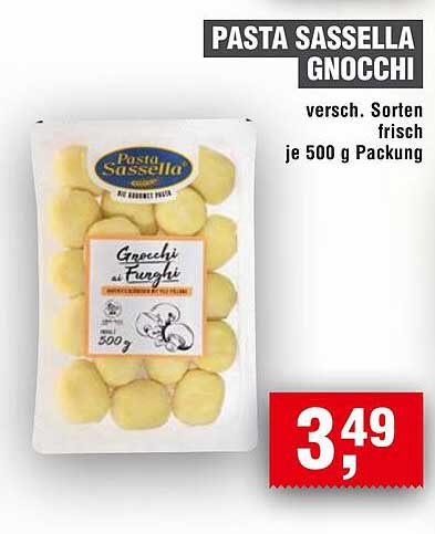 PASTA SASSELLA GNOCCHI