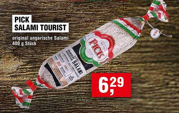 PICK SALAMI TOURIST original ungarische Salami 400 g Stück