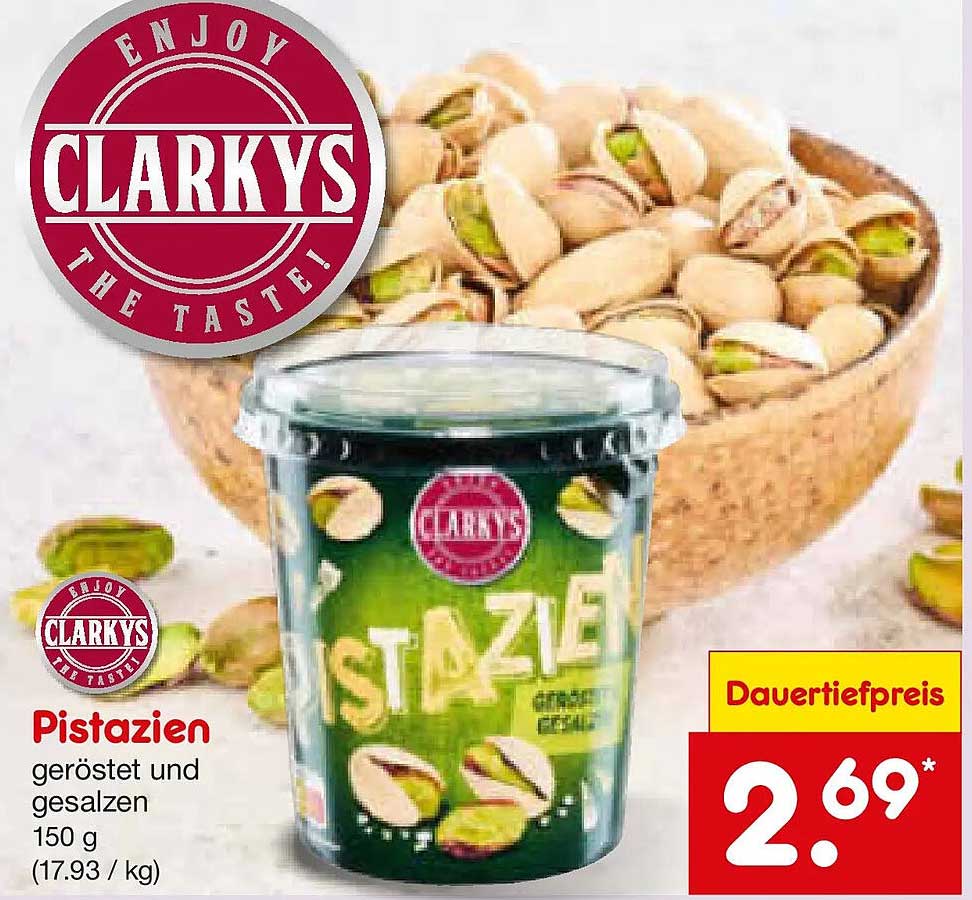 Pistazien geröstet und gesalzen 150 g