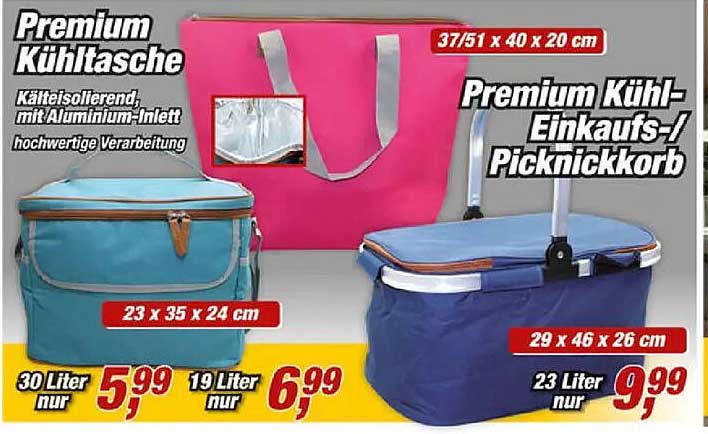 Premium Kühltasche