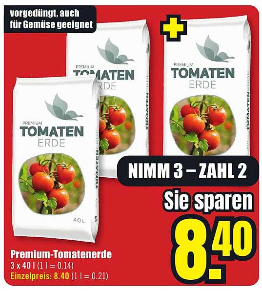 Premium-Tomatenerde