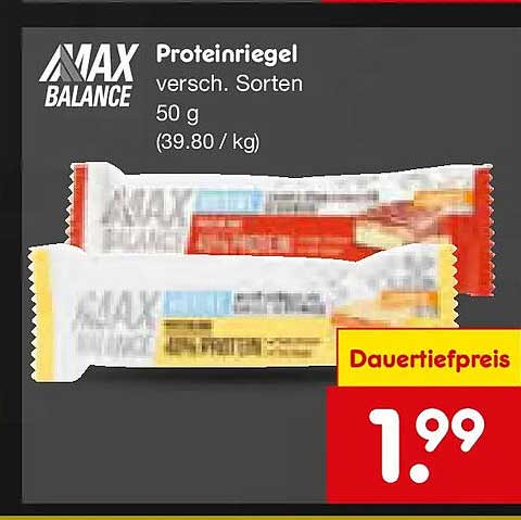 Proteinriegel versch. Sorten 50 g (39.80 / kg)