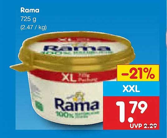 Rama 725 g (2.47 / kg)