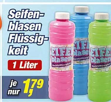 Seifenblasen Flüssigkeit 1 Liter
