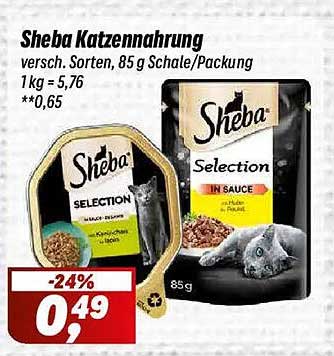 Sheba Katzennahrung
