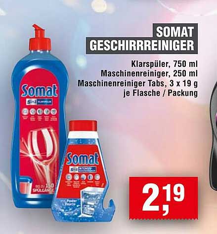 SOMAT GESCHIRRREINIGER