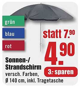 Sonnen-/Strandschirm