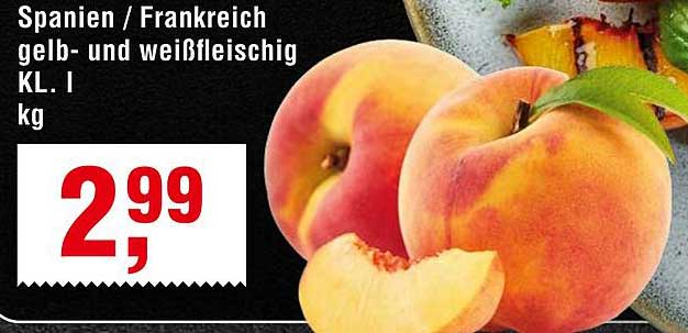 Spanien / Frankreich gelb- und weißfleischig Kl. I kg