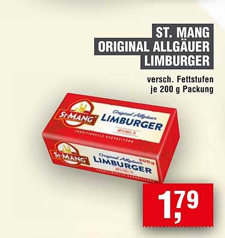 ST. MANG ORIGINAL ALLGÄUER LIMBURGER
