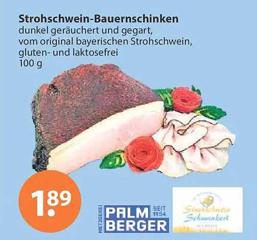 Strohschwein-Bauernschinken