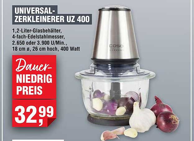 UNIVERSAL-ZERKLEINERER UZ 400