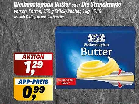 Weihenstephan Butter oder Die Streichzarte