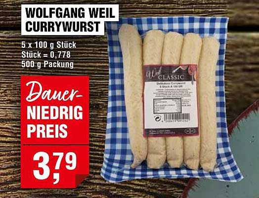 WOLFGANG WEIL CURRYWURST