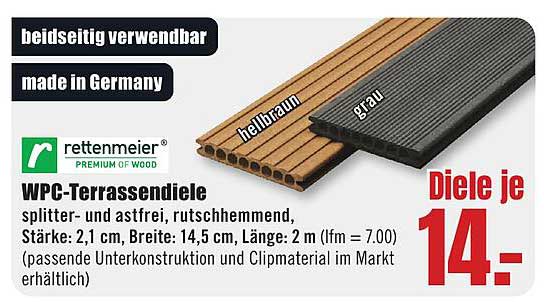 WPC-Terrassendiele