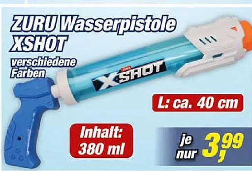 ZURU Wasserpistole XSHOT