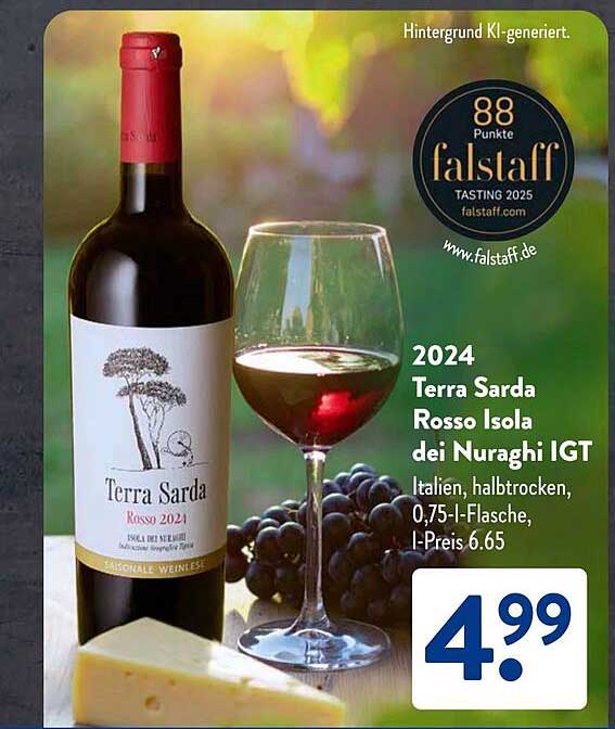 2024 Terra Sarda Rosso Isola dei Nuraghi IGT