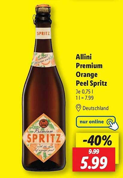 Allini Premium Orange Peel Spritz