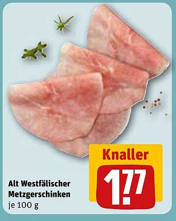 Alt Westfälischer Metzgerschinken je 100 g