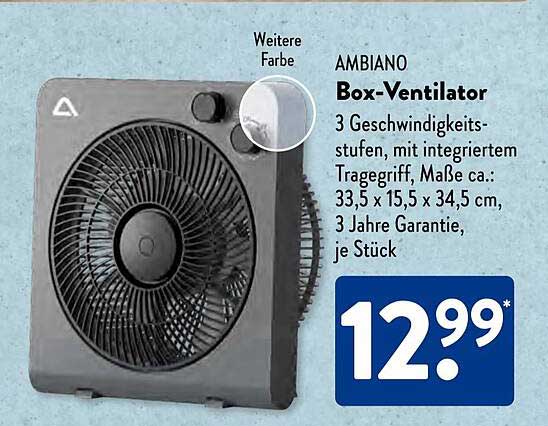 AMBIANO Box-Ventilator