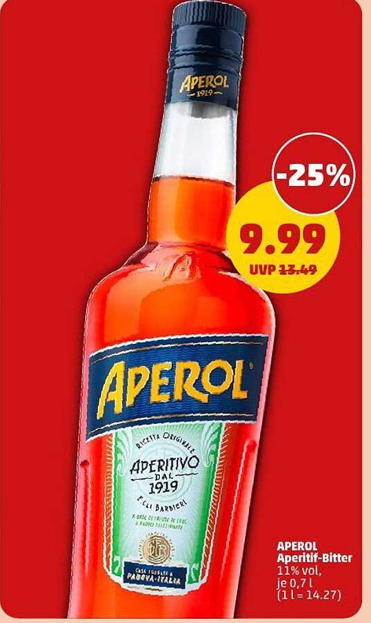 APEROL Aperitif-Bitter 0,7 l