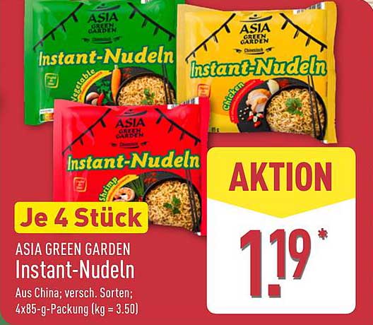 ASIA GREEN GARDEN Instant-Nudeln