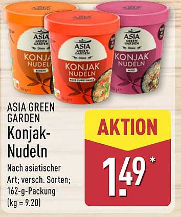 ASIA GREEN GARDEN Konjak-Nudeln