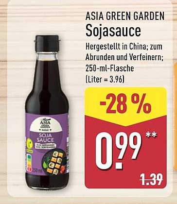 ASIA GREEN GARDEN Sojasauce 250 ml - jetzt zum Sonderpreis!