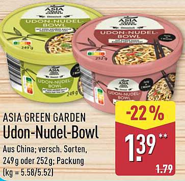 ASIA GREEN GARDEN Udon-Nudel-Bowl