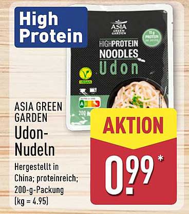 ASIA GREEN GARDEN Udon-Nudeln