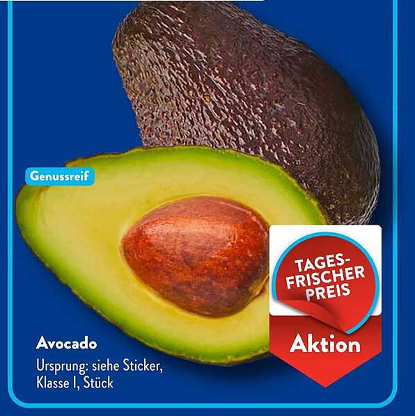 Avocado, Klasse I, Stück