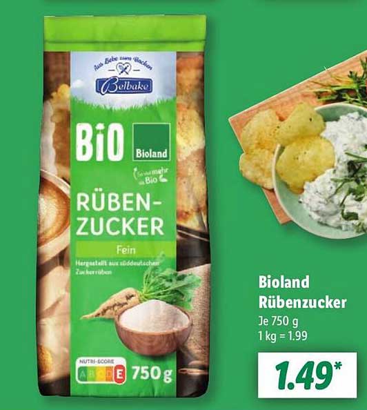 Bioland Rübenzucker 750 g